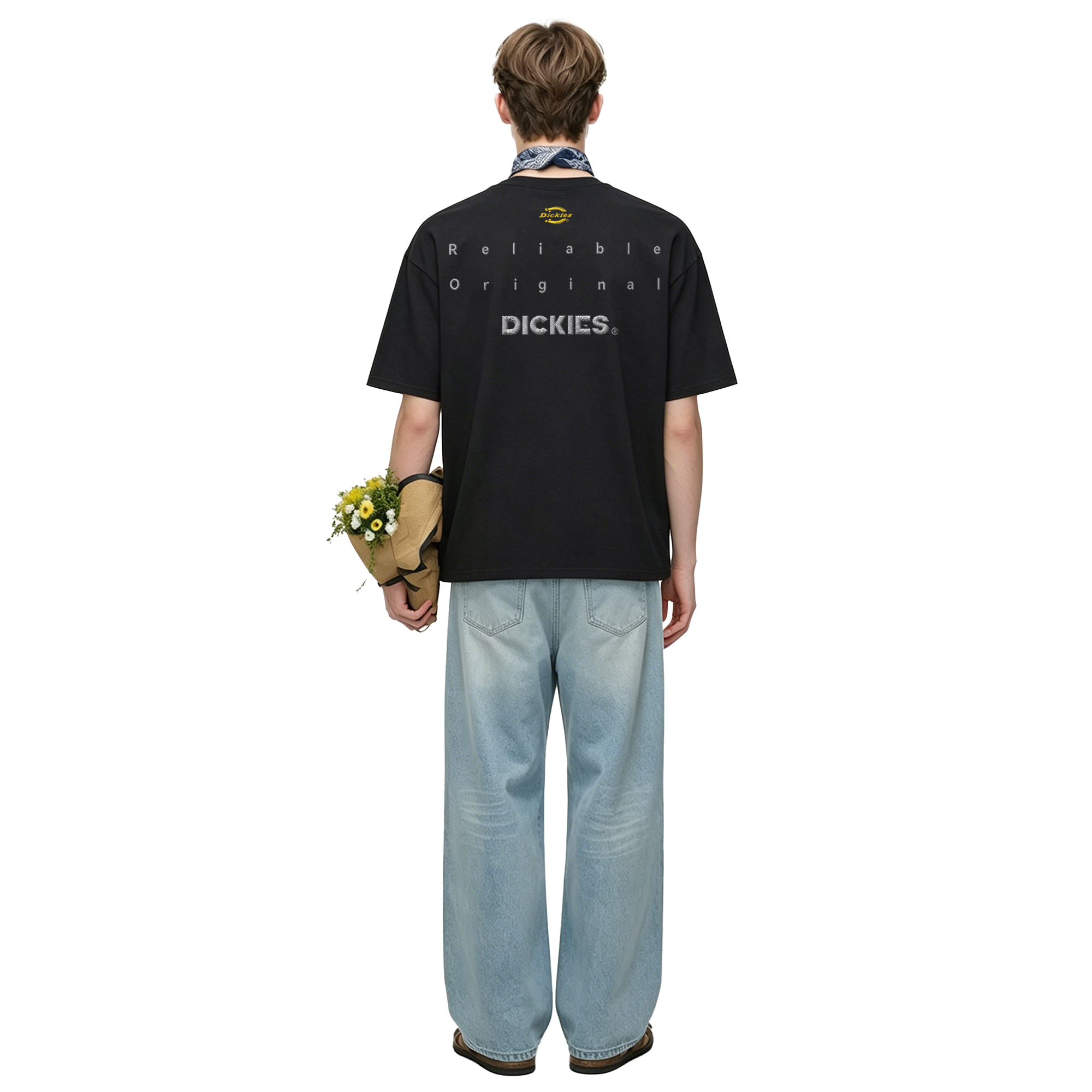 Футболка Dickies (черная) — фото 12