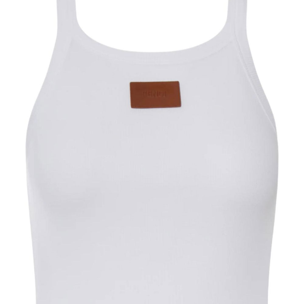 Топ Fendi (бежевый) — фото 3