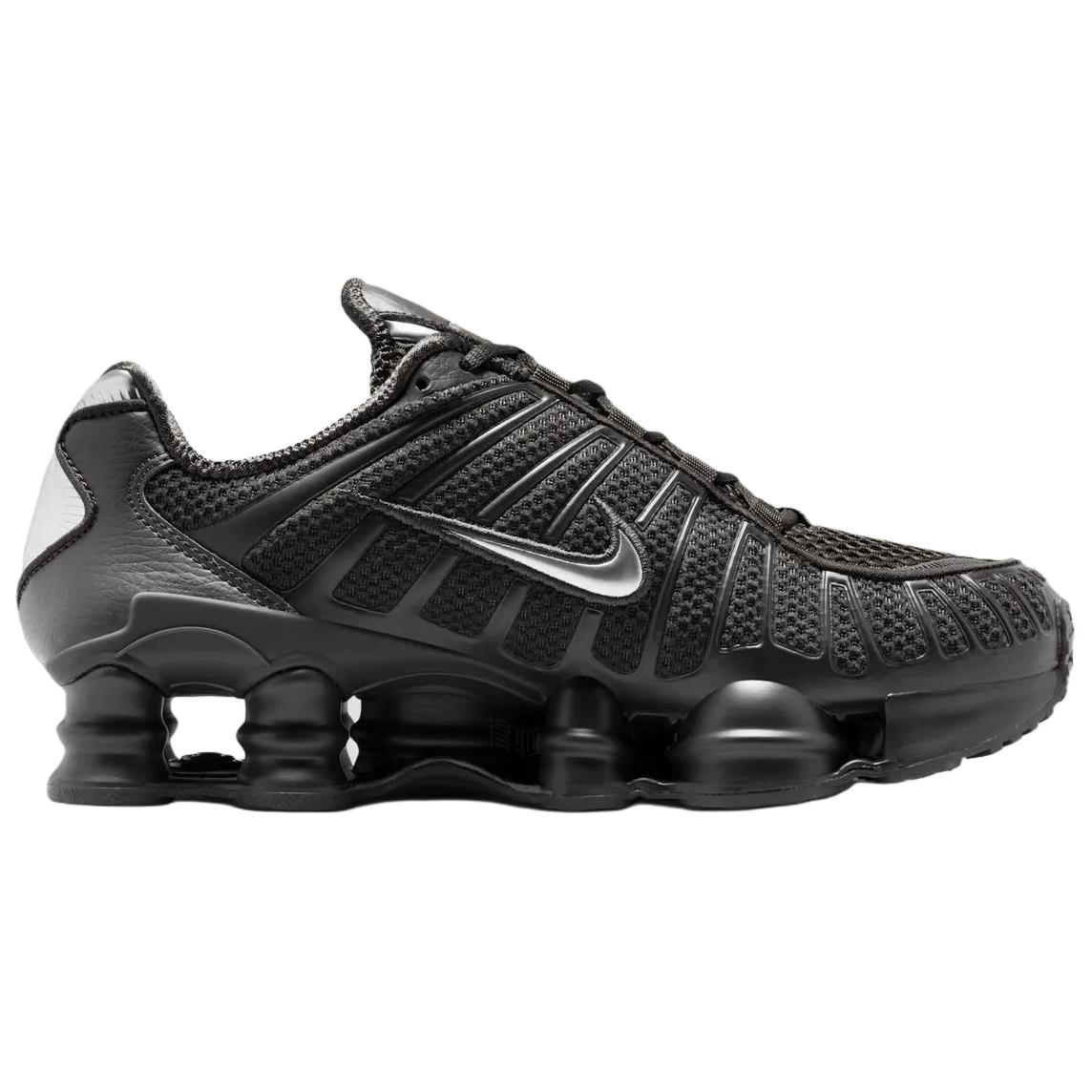 Женские кроссовки Nike Shox TL (черные) — Чёрный — фото 2