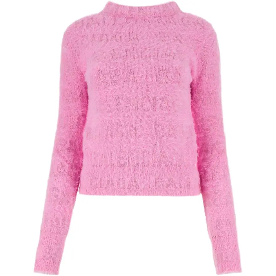Balenciaga FW23 Sweater Regular Fit Women's Pink
