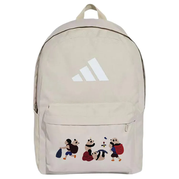 Adidas Fabric Backpack Unisex Light Brown