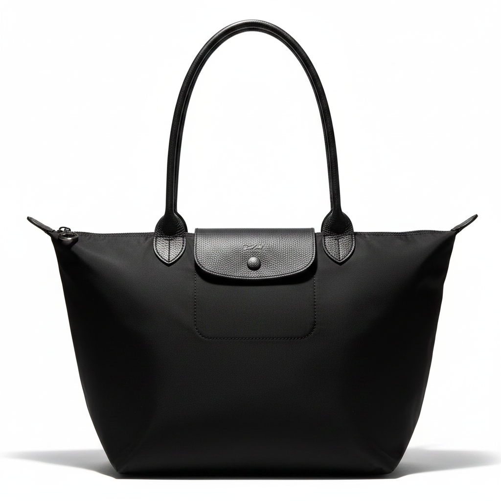 Женская сумка LONGCHAMP Le Pliage (черная)