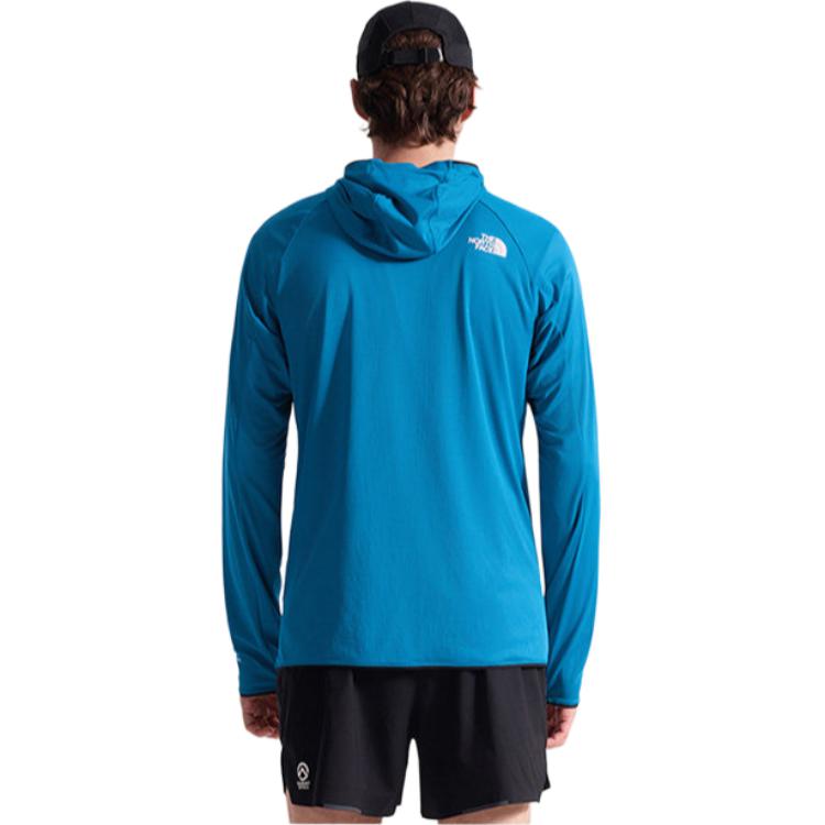 Мужская лонгслив The North Face Summit Direct Sun (голубой) — фото 4