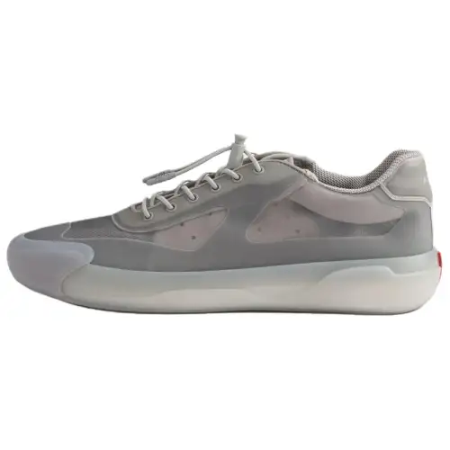 PRADA Low top Skateboard Shoes Men's Gray