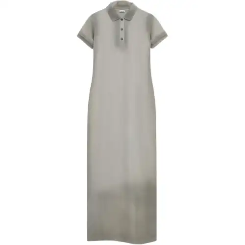 LOEWE SS24 Short Sleeved Dress Women's Gray
