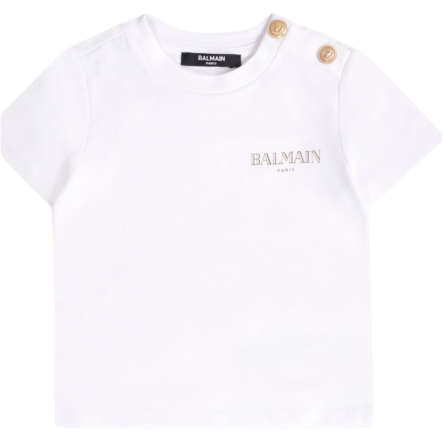 Футболка BALMAIN BALMAINTLogo (белая)