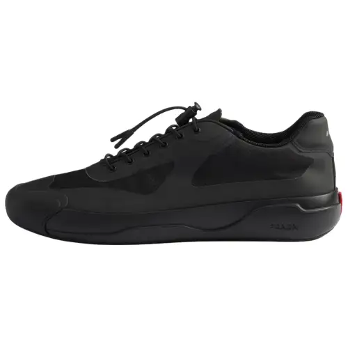 PRADA Low top Casual Shoes Men's Black