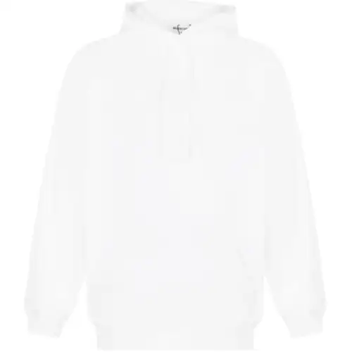 Balenciaga Sweatshirts Unisex White Hooded Non Detachable Moderate Other