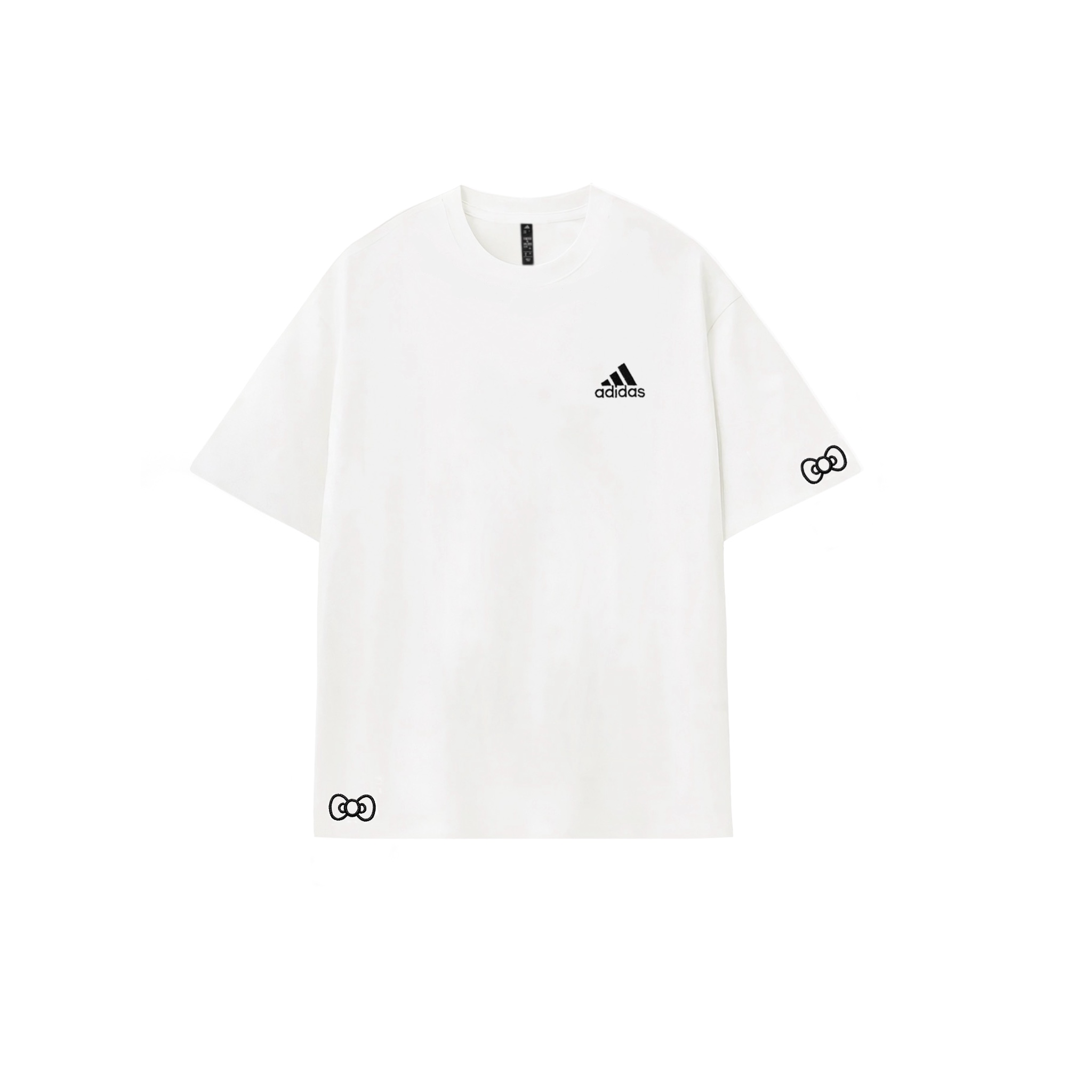 Adidas, uniform, cartoon cute breathable comfortable short sleeve T-shirt for men and women, custom-made
