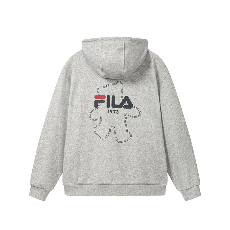 Куртка FILA ORIGINALE (светло-серая) — фото 2
