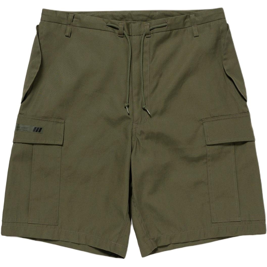 Шорты WTAPS SS26 MILS0001 / SHORTS / COTTON. CNVS (хаки/серые) — фото 7