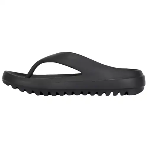 THE NORTH FACE CAMPER's FLIP Rubber Sole Quiet Abrasion Resistant Slip Resistant Flip Flops Unisex Black