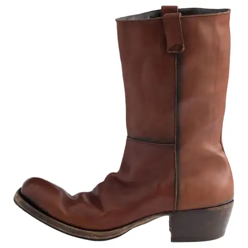PRADA Ankle Boots 5.3CM Men's Cocoa Brown