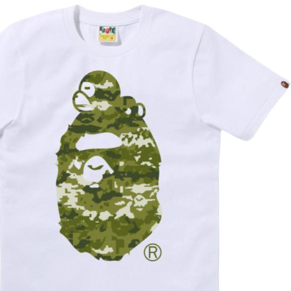 Женская футболка A BATHING APE SS26 (разноцветная) — фото 3