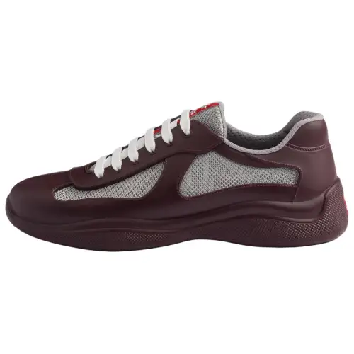 PRADA America's Cup Low top Casual Shoes 2.5cm Men's Red
