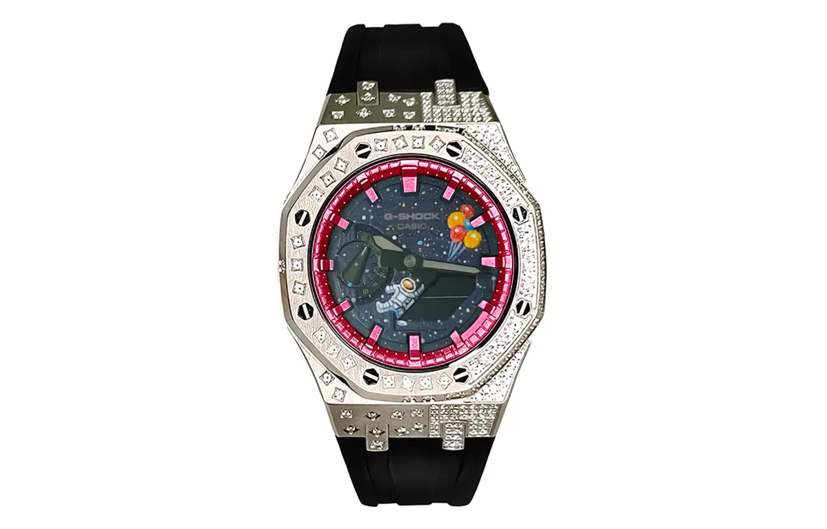 CASIO Unisex Liquid Crystal/Analog Dual Display Series 44mm Black Watch