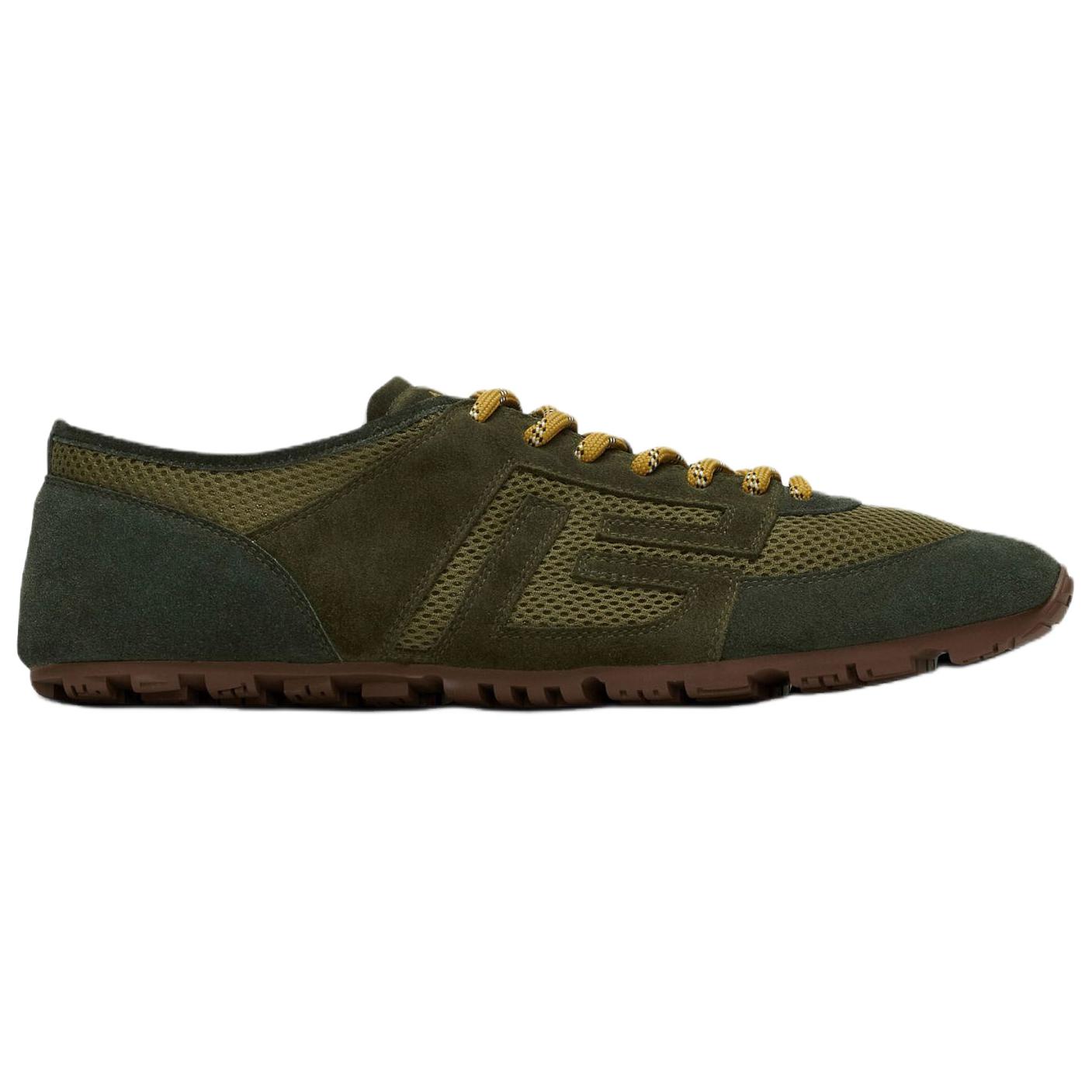 Мужские кеды BALMAIN Racer 45 (хаки) — фото 2