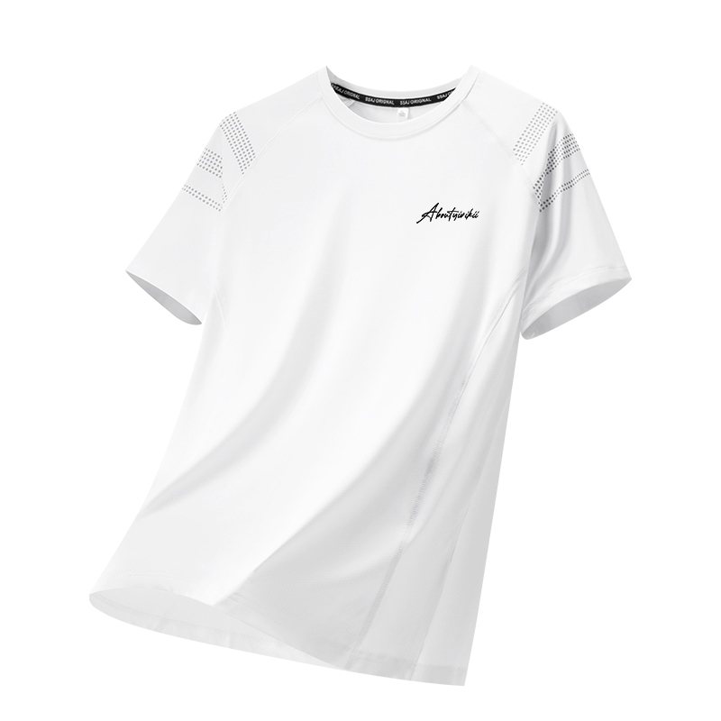 YIVIKII Quick Dry T Shirts Unisex Crew Neck Thin Straight Fit