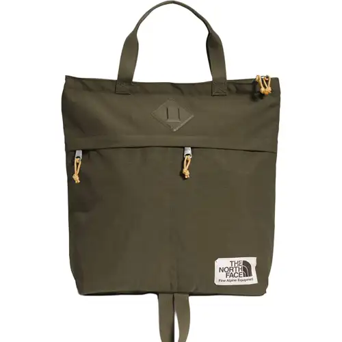THE NORTH FACE 21L Backpack Double Shoulder Outdoor Bag Recycled Nylon Green Unisex