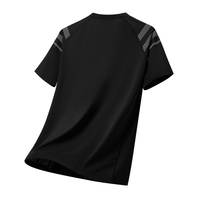 YIVIKII Quick Dry T Shirts Unisex Crew Neck Thin Straight Fit
