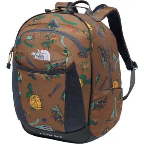 THE NORTH FACE 22L Backpack Double Shoulder Outdoor Bag Fabric Brown Unisex