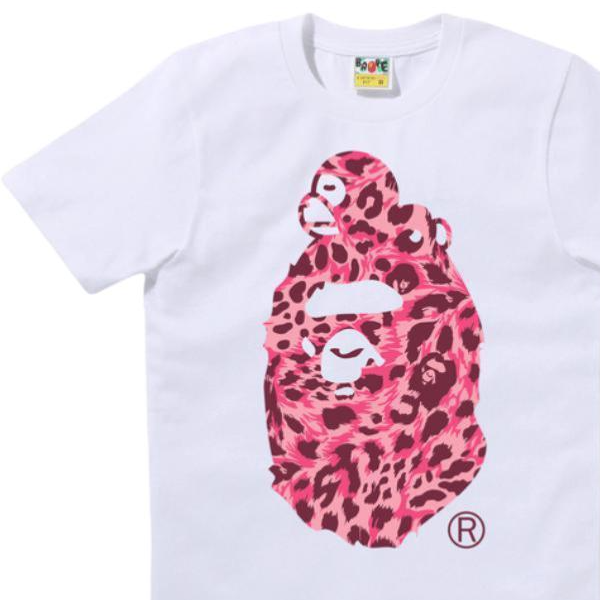 Женская футболка A BATHING APE (разноцветная) — фото 6