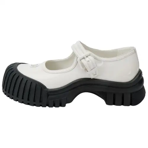 LOUIS VUITTON Ruby Platform Mary Jane Shoes Women's White