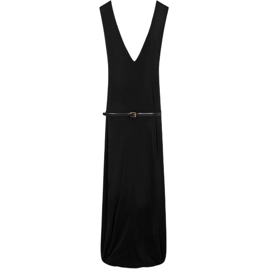 Женское платье LOEWE Precollection (черное)