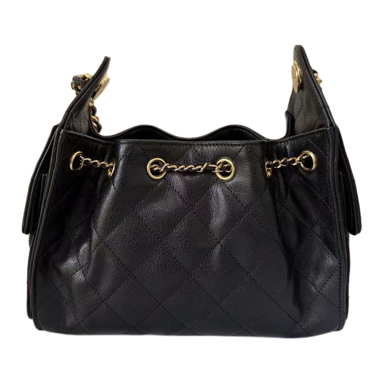 Сумка Chanel 25Bag C Logo (черный) — фото 2