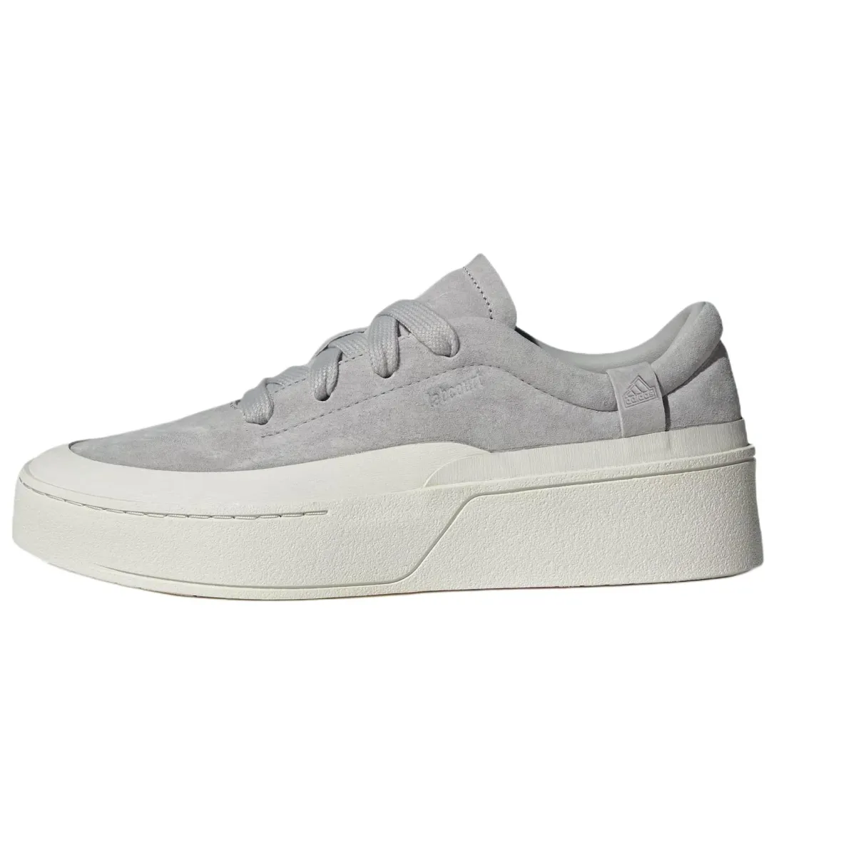 Adidas Labcourt Soft And Comfortable Slip Resistant Abrasion Resistant Low top Skateboard Shoes Unisex Gray