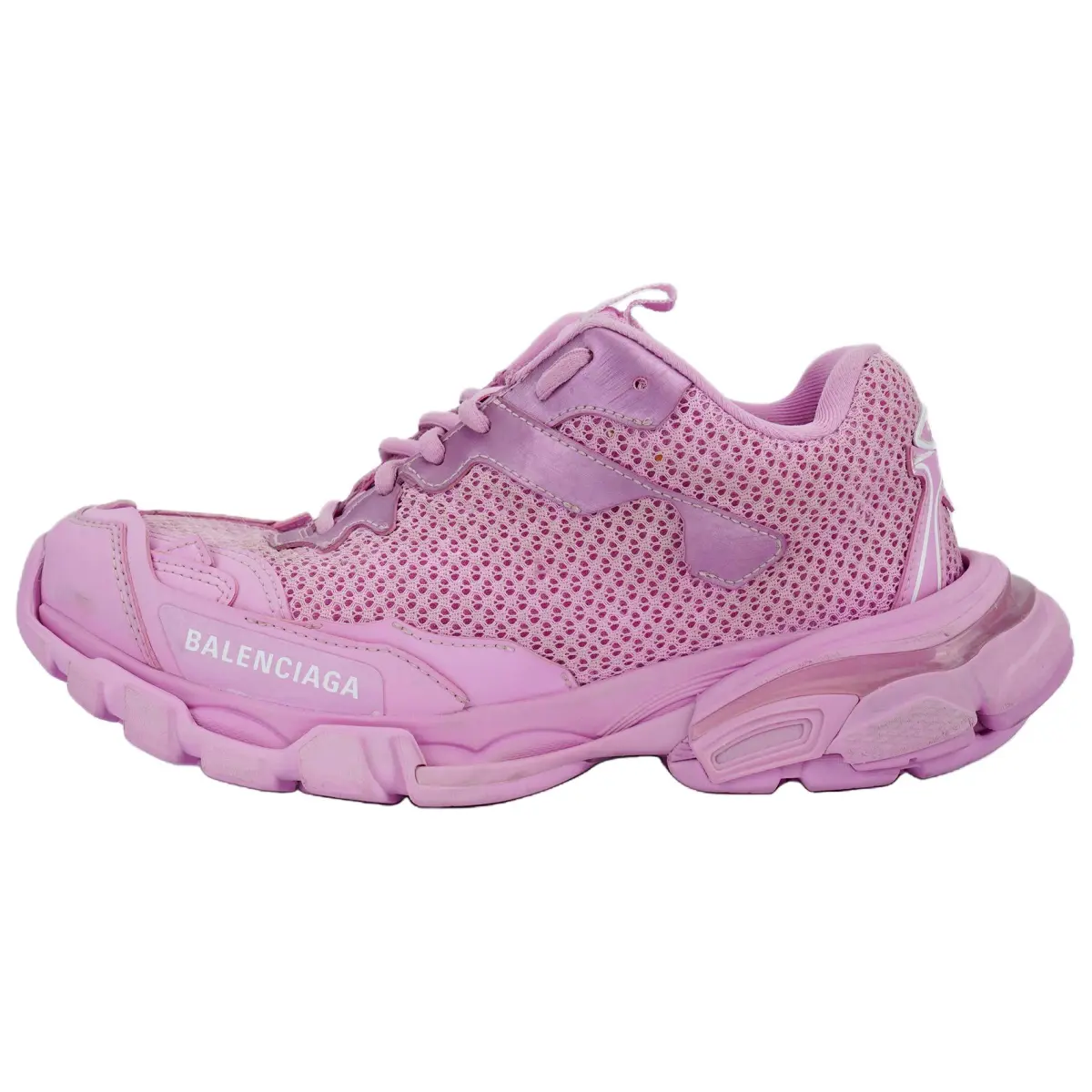 Balenciaga Track 3.0 Low top Sports Casual Shoes Women's Pink