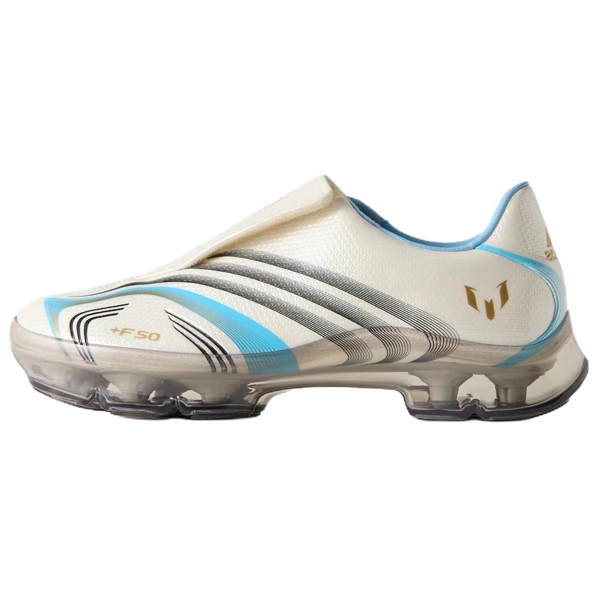 Мужские кроссовки adidas × KITH x Lionel Messi F50 Walkable Cleat (бело-синие)