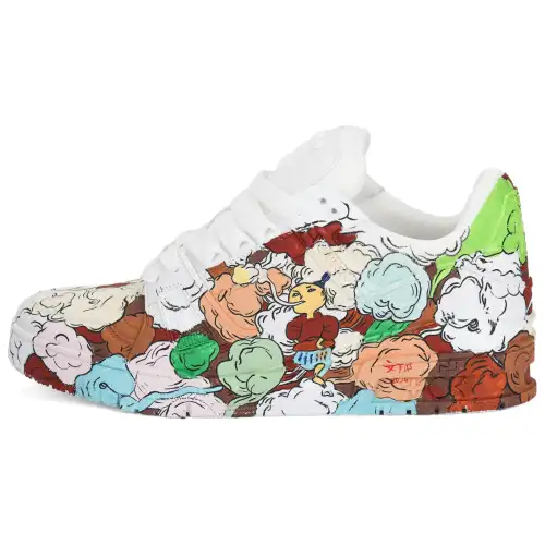 LOUIS VUITTON Trainer Low top Skateboard Shoes Unisex Multicolor