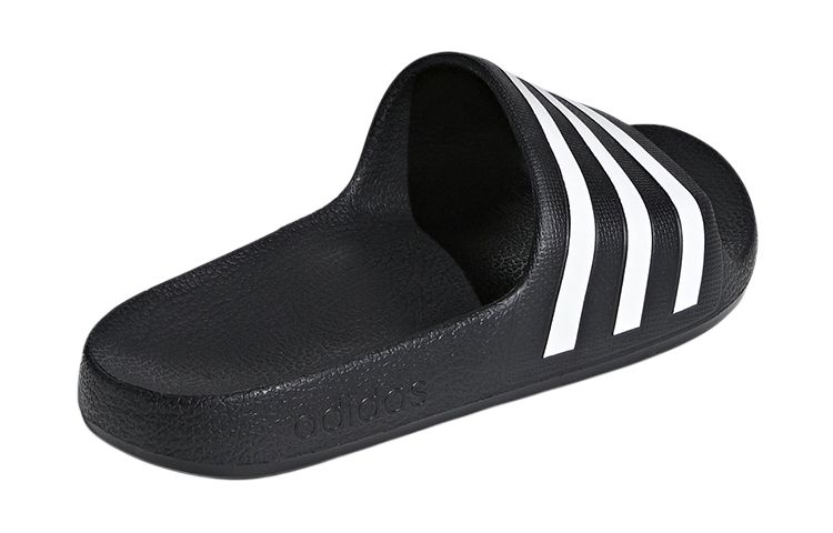 Детские шлепанцы adidas Adilette Aqua Slides K (черно-белые) — фото 4