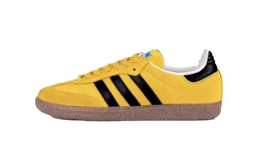 Adidas Originals SAMBA OG Low top Skateboard Shoes Unisex Yellow Black