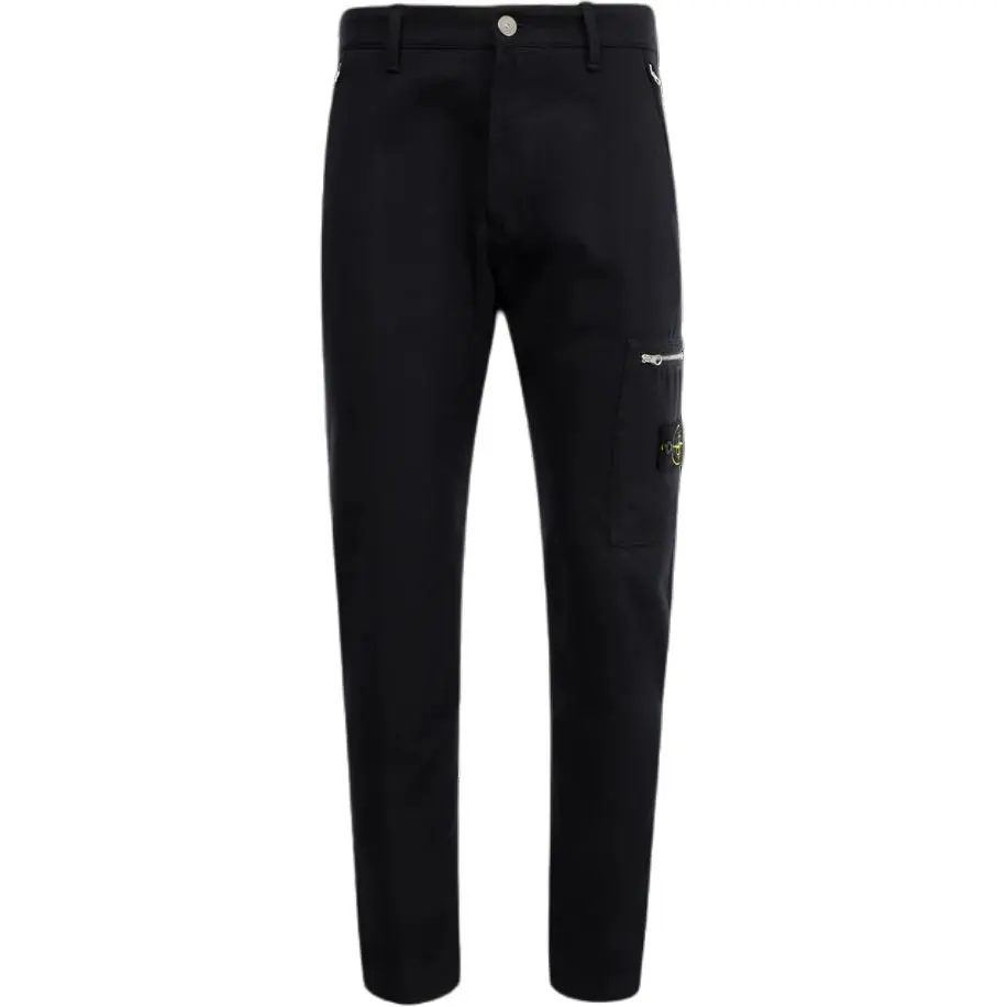 STONE ISLAND Logo Patch Cargo Pants