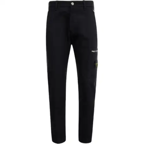 STONE ISLAND Logo Patch Cargo Pants