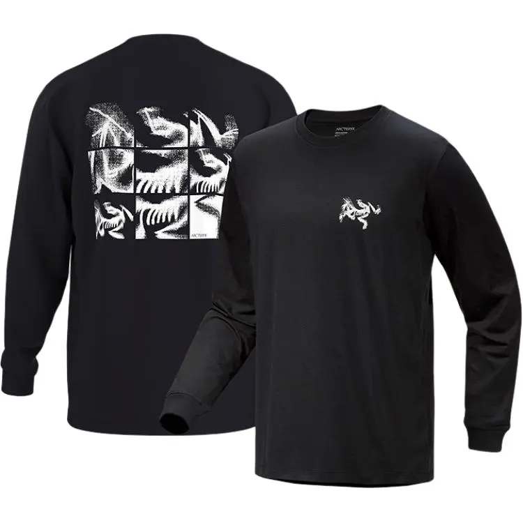 Arc'teryx KRAGG SL COTTON BIRD TILE SHIRT LS T Shirt Men's
