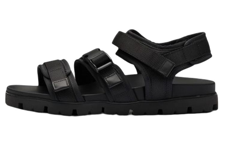 Мужские сандалии Prada (черные)