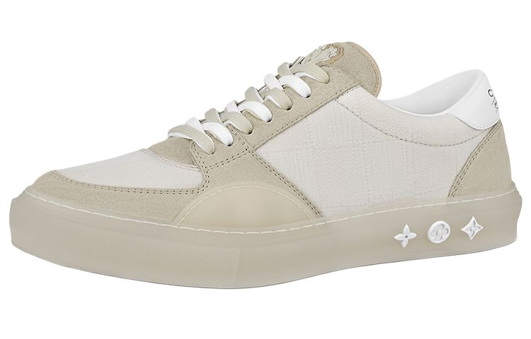 Мужские кеды Louis Vuitton LOUIS VUITTON Ollie Damier (бежевая)