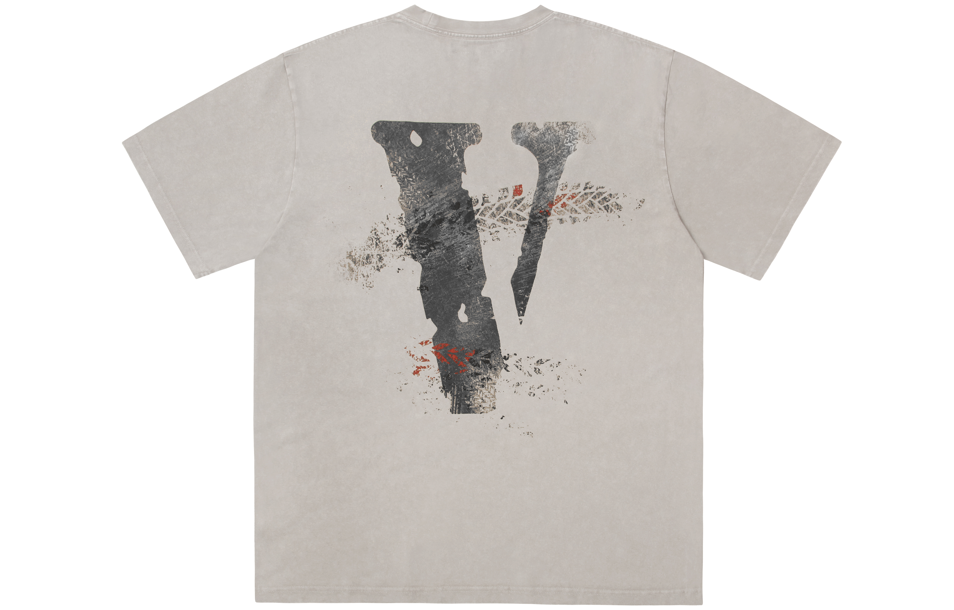 Футболка VLONE LOGO T (серая)