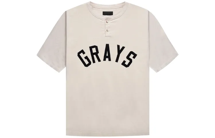 Fear Of God T-Shirts Men's Sand Crew Neck Moderate