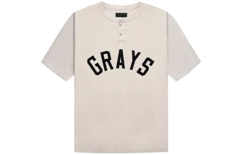 Fear Of God T-Shirts Men's Sand Crew Neck Moderate