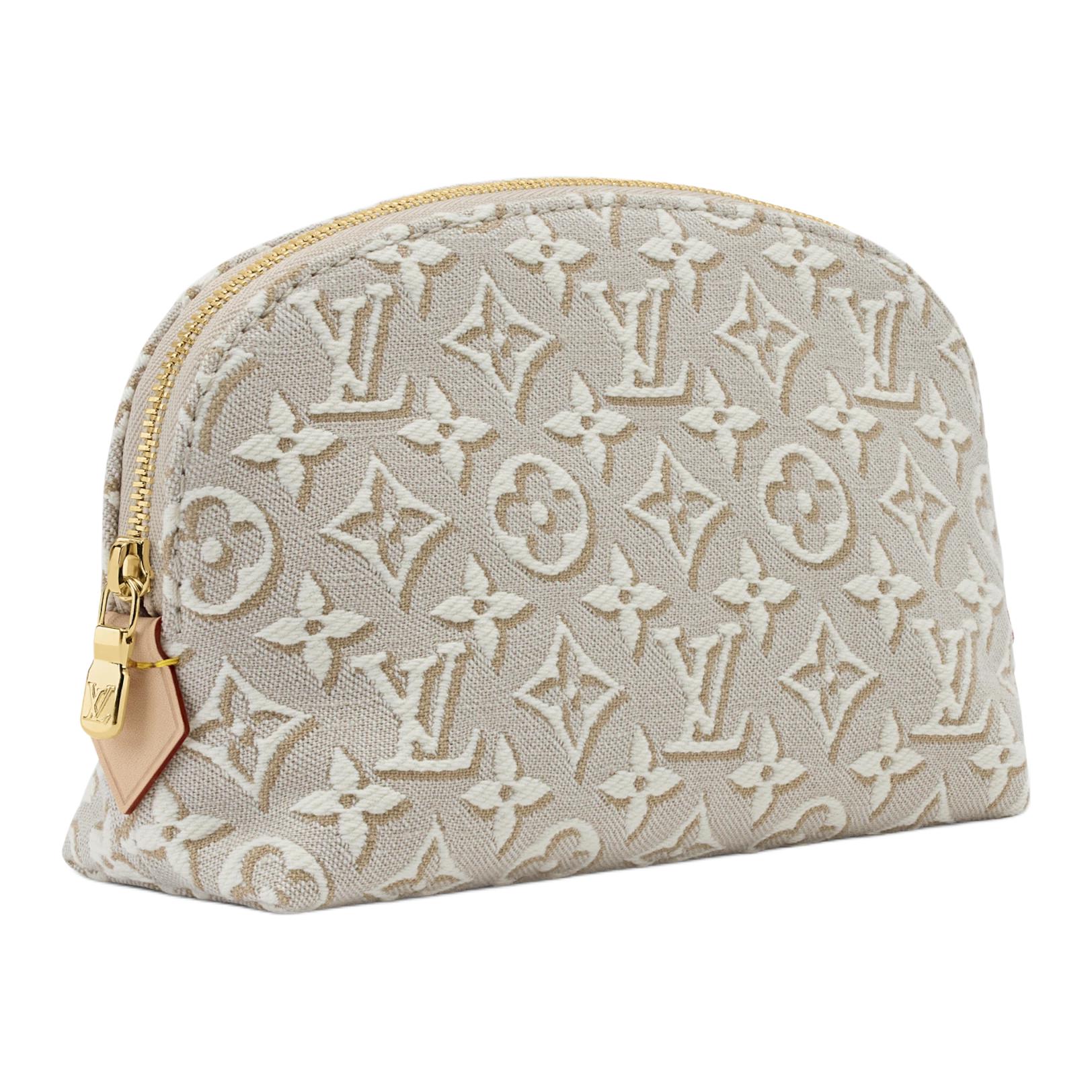 Сумка Louis Vuitton LOUIS VUITTON Monogram 130 POCHETTE COSMÉTIQUE Monogram Emblème (серые) — фото 2