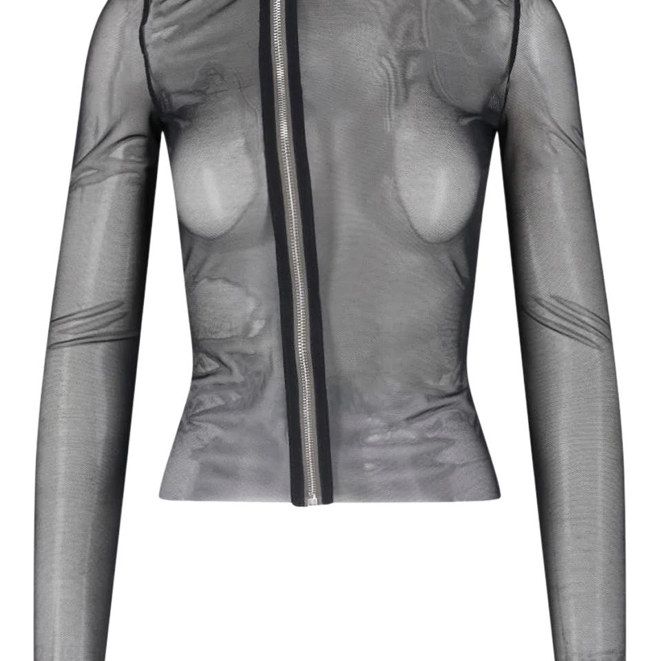 Женская куртка RICK OWENS/RO SS26 (черная) — фото 3