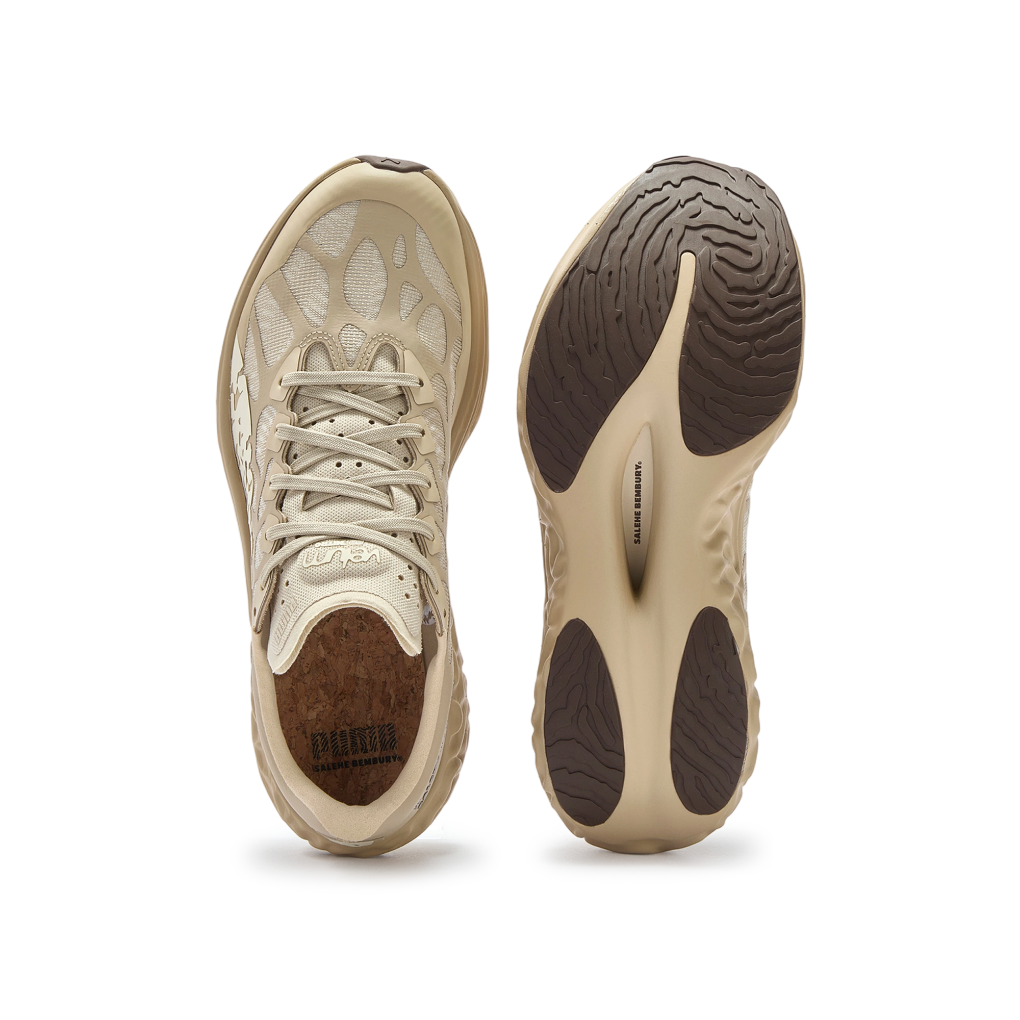 Кроссовки PUMA × Salehe Bembury Velum Nitro (хаки) — фото 5