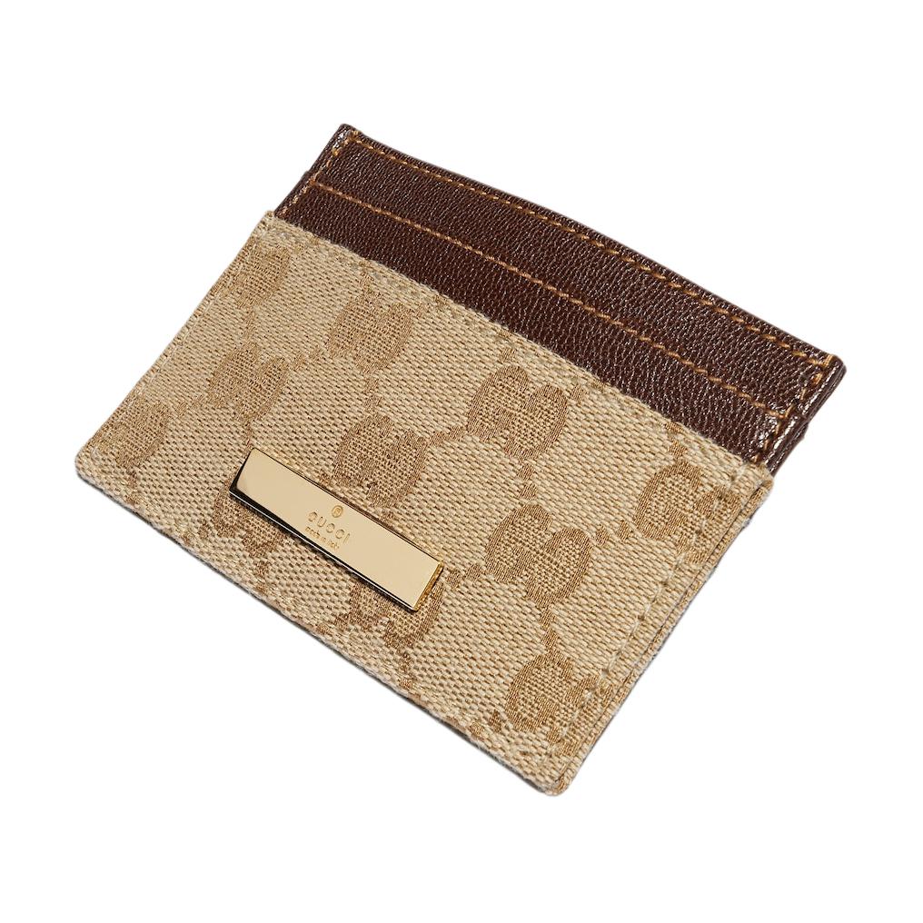 Женская сумка Gucci Logo (бежево-коричневый) — фото 3