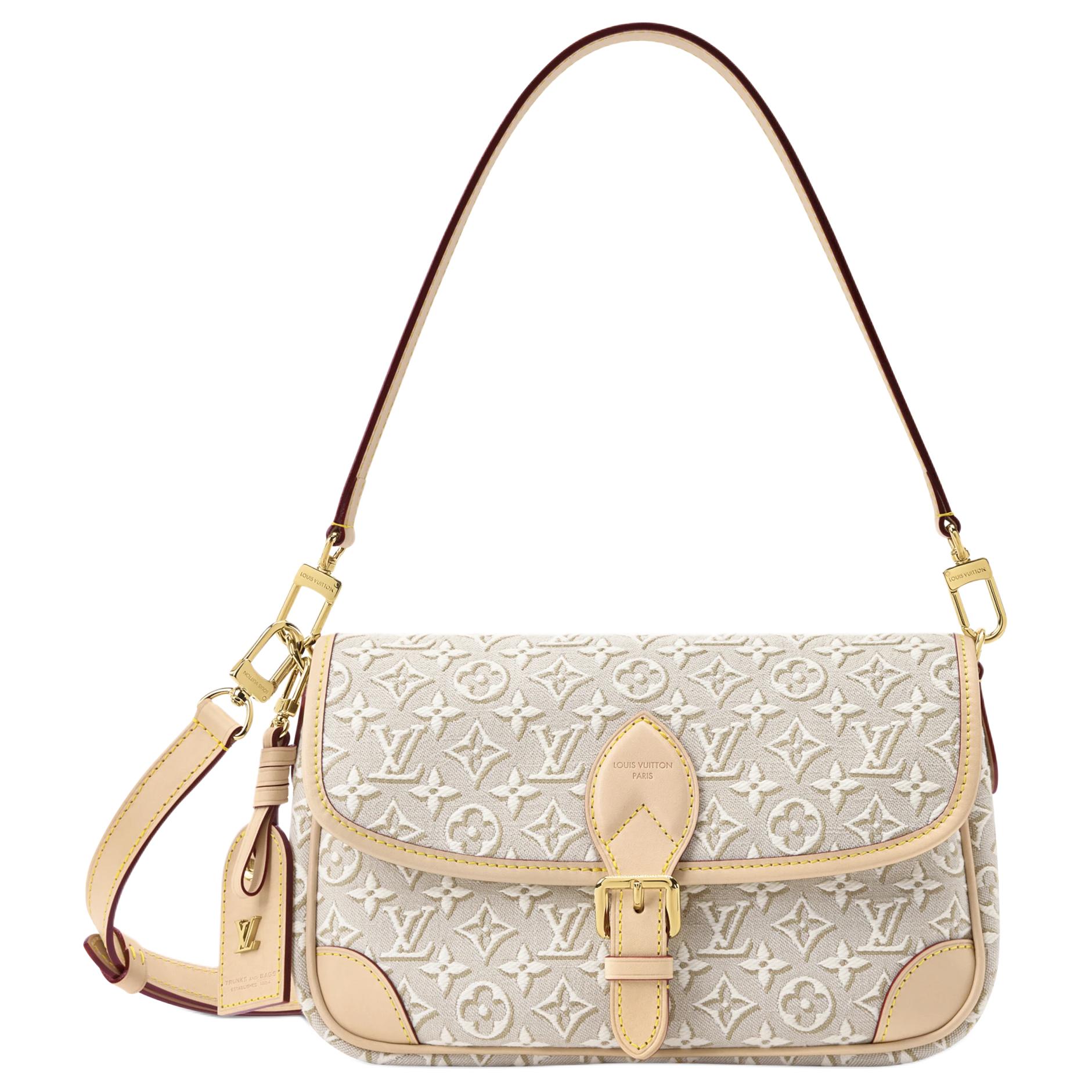 Женская сумка Louis Vuitton LOUIS VUITTON DianeMonogram 130 (серая)