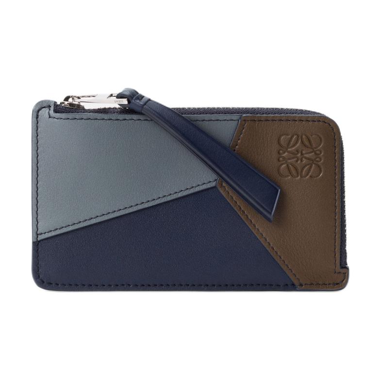 Мужской картхолдер LOEWE Puzzle (сине-серый)