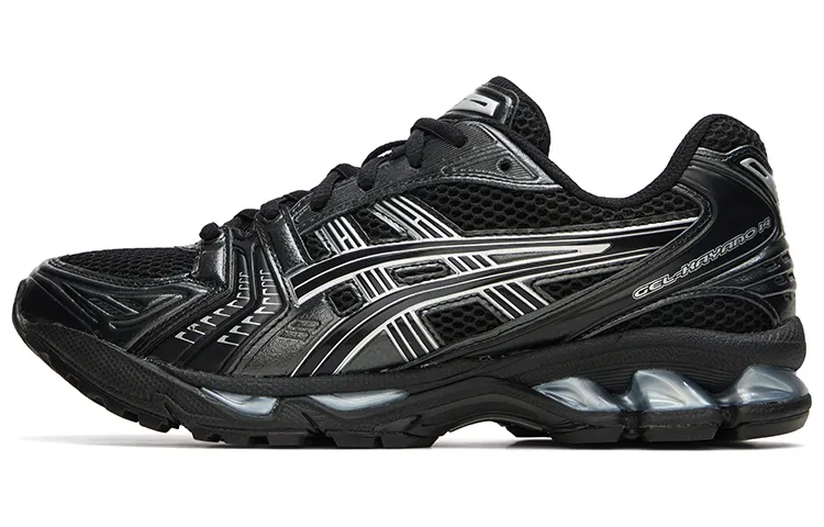 ASICS Gel Kayano 14 Rebound Support Abrasion Resistant Breathable Low top Casual Shoes Unisex Couple Shoes, Black